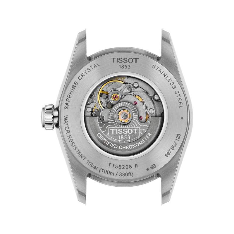 Montre TISSOT ballade femme automatique, bracelet acier inoxydable - vue 3