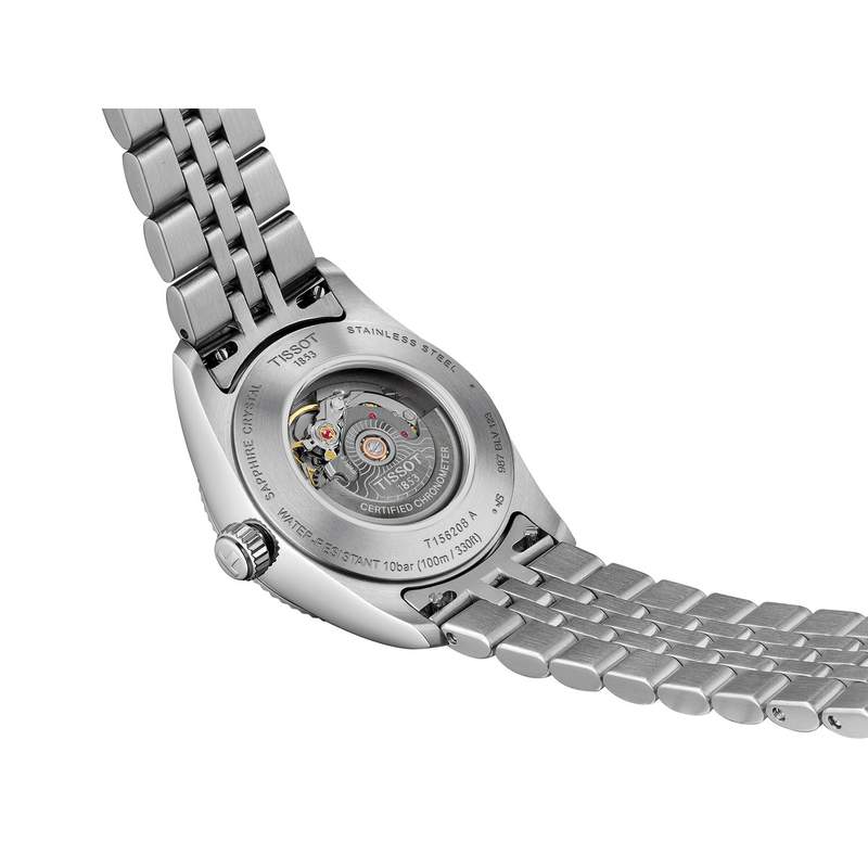 Montre TISSOT ballade femme automatique, bracelet acier inoxydable - vue D2