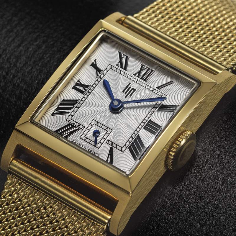 Montre LIP LIP churchill femme bracelet acier inoxydable doré - vue D1
