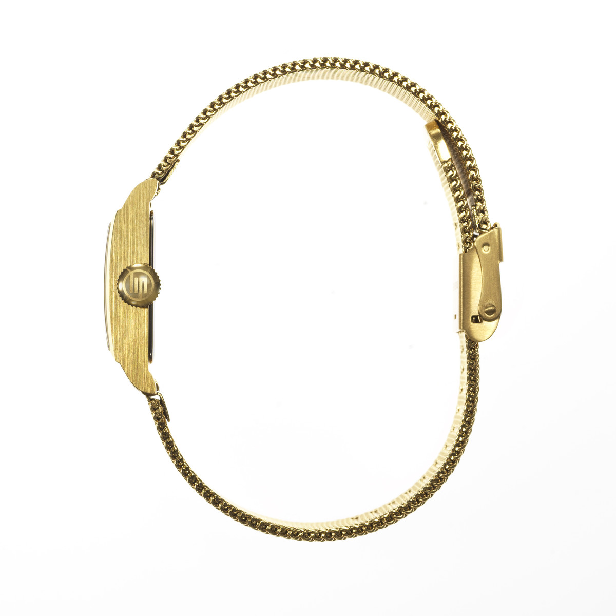 Montre LIP LIP churchill femme bracelet acier inoxydable doré - vue D3