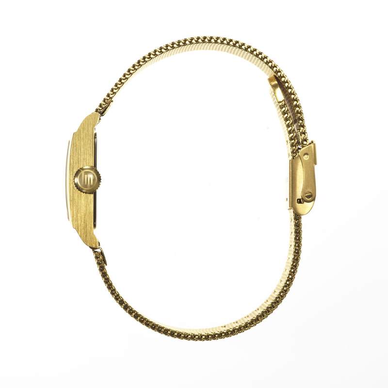 Montre LIP LIP churchill femme bracelet acier inoxydable doré - vue D3