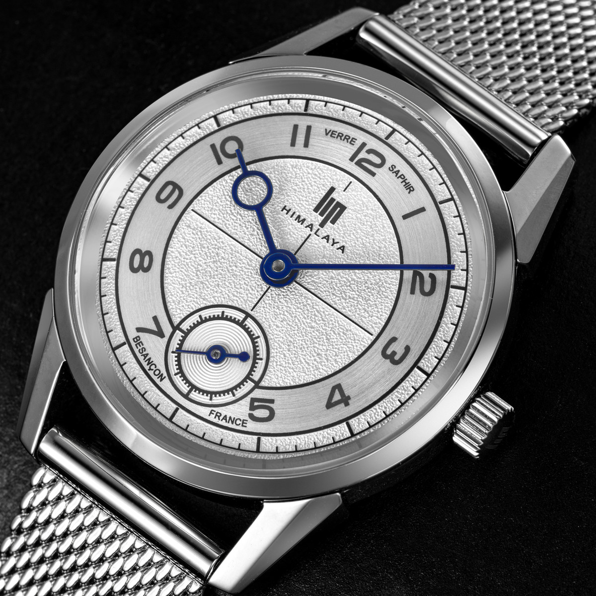 Montre LIP himalaya femme bracelet acier inoxydable - vue D1