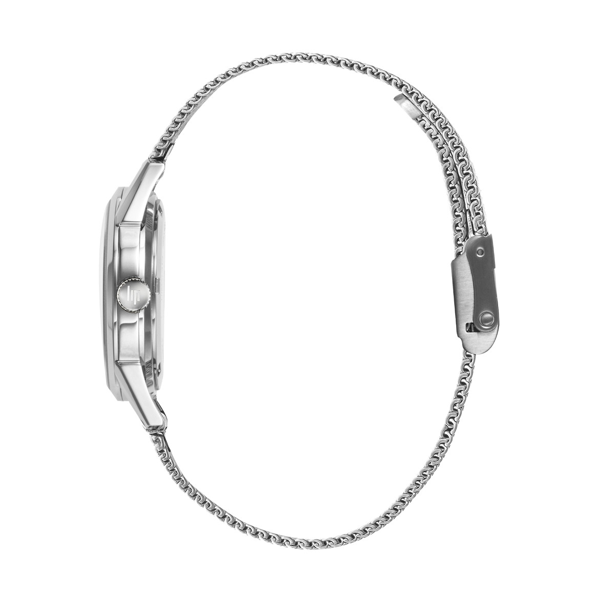 Montre LIP himalaya femme bracelet acier inoxydable - vue D3