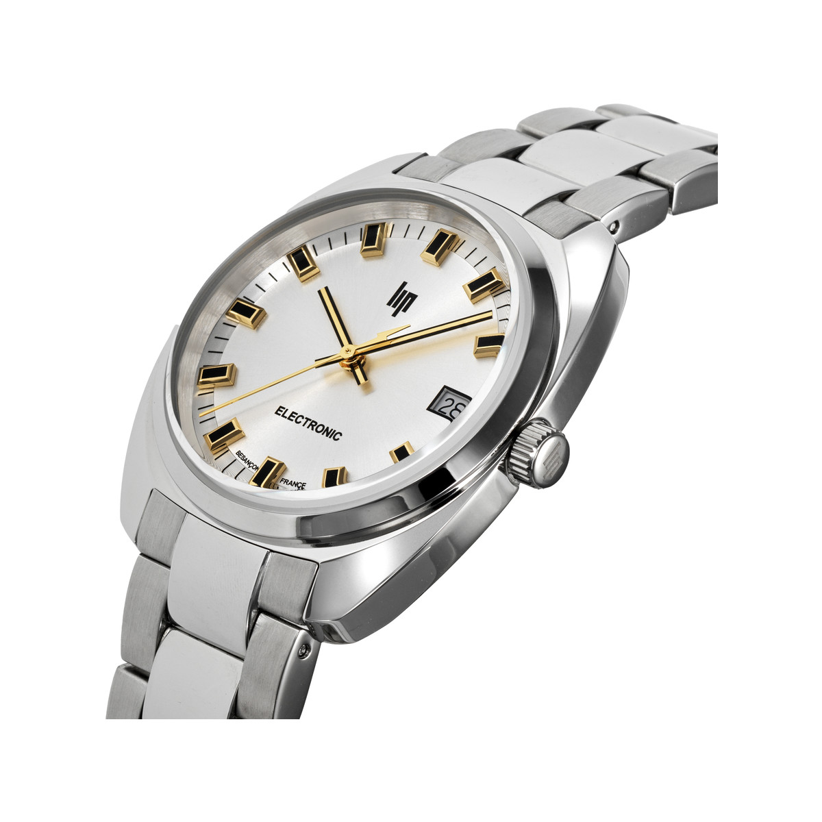 Montre LIP général de gaulle mixte bracelet acier inoxydable - vue 2