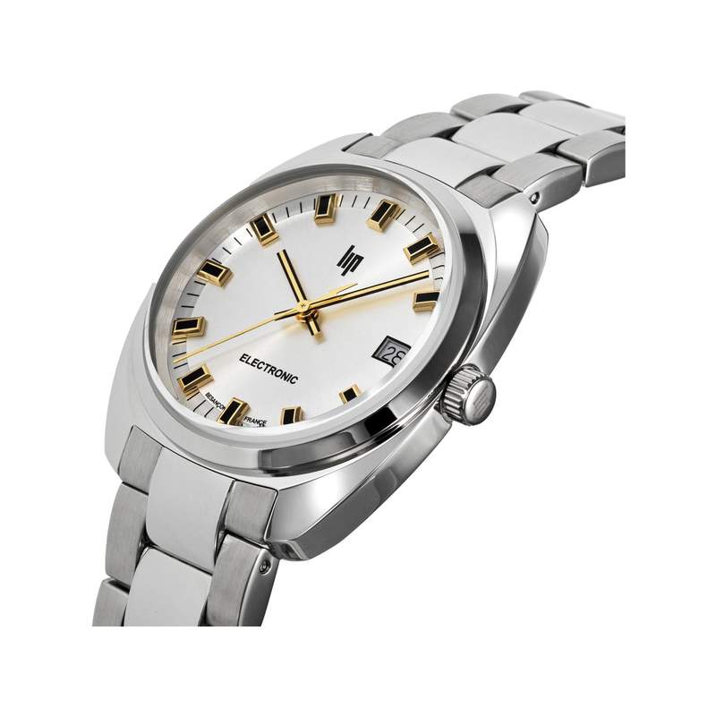 Montre LIP général de gaulle mixte bracelet acier inoxydable - vue 2