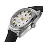 LIP Général de Gaulle unisex automatic watch, black leather strap - view V2