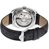 LIP Général de Gaulle unisex automatic watch, black leather strap - view V3
