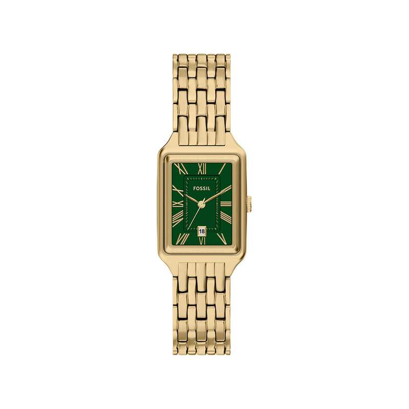 Montre FOSSIL raquel femme bracelet acier inoxydable doré - vue 1