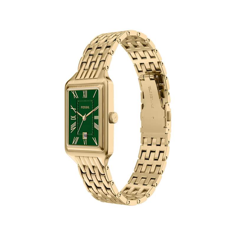 Montre FOSSIL raquel femme bracelet acier inoxydable doré - vue 2