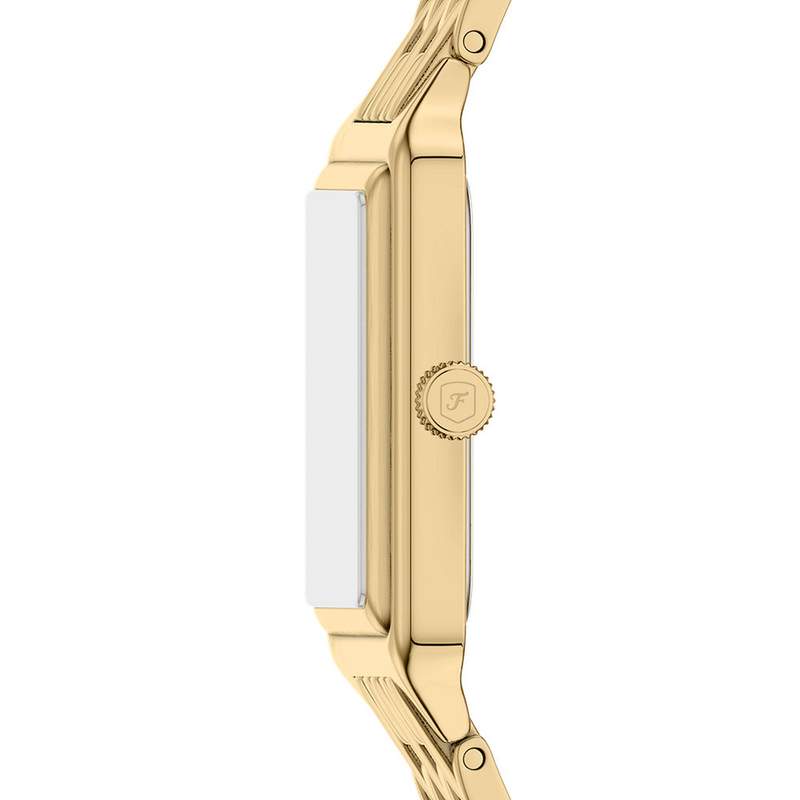 Montre FOSSIL raquel femme bracelet acier inoxydable doré - vue D1