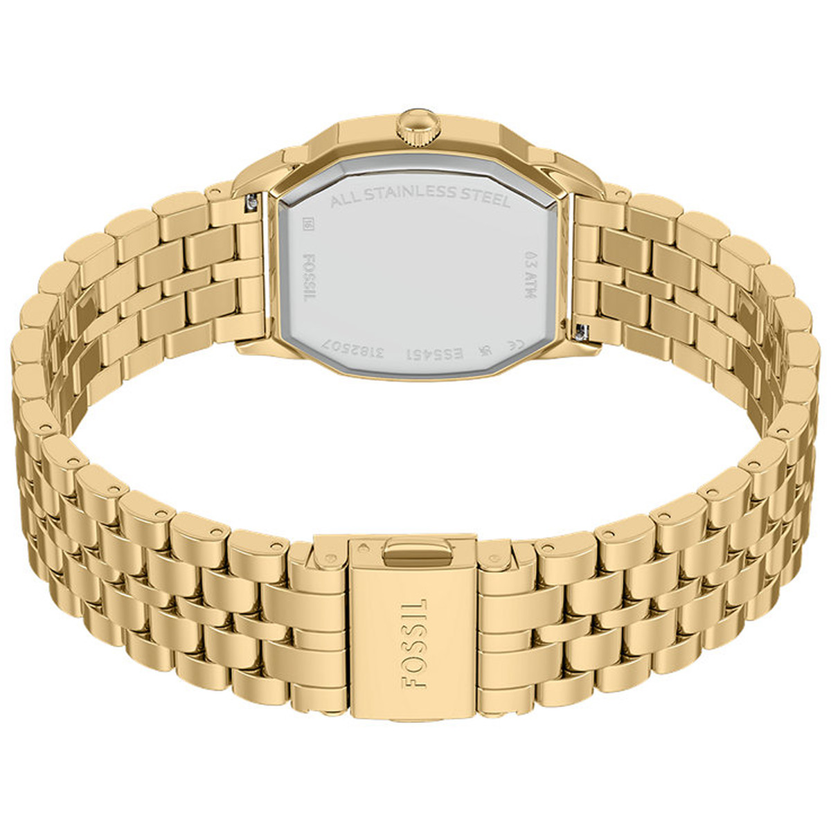 FOSSIL harlow ladies watch stainless steel bracelet gold - view 3