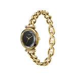 Montre FOSSIL carlie femme bracelet acier inoxydable doré - vue 2