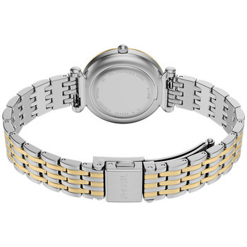 Montre FOSSIL carlie femme bracelet acier inoxydable bicolore jaune