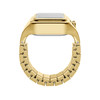 FOSSIL horloge ring vrouw roestvrij staal armband goud - bekijk V2