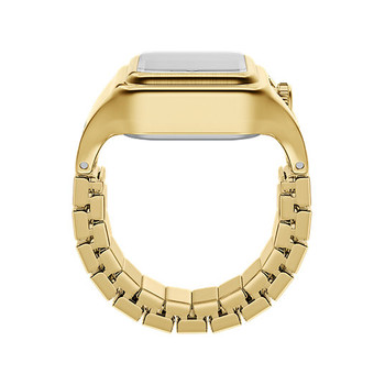 Montre FOSSIL watch ring femme bracelet acier inoxydable doré