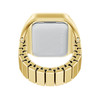 FOSSIL horloge ring vrouw roestvrij staal armband goud - bekijk V3