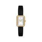 Montre FOSSIL raquel femme bracelet textile noir - vue 1