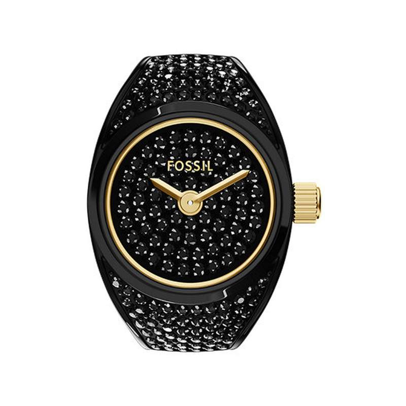 FOSSIL Women's Watch with Black Stainless Steel Bracelet - View 1