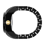 Montre FOSSIL watch ring femme bracelet acier inoxydable noir - vue 2