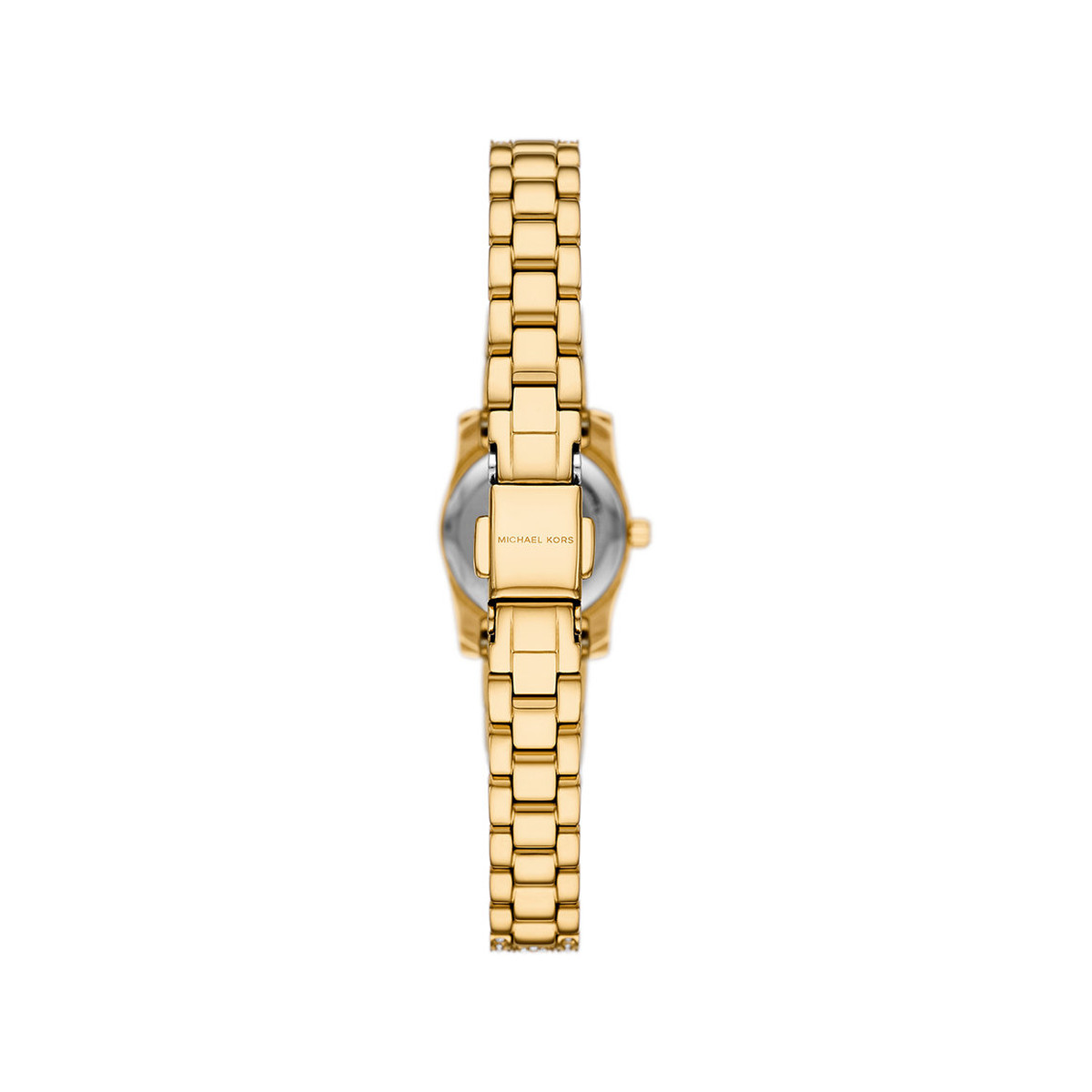 MICHAEL KORS micro lexington dameshorloge goud roestvrij stalen armband - bekijk 3