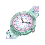 Montre FLIK FLAK pattern paradise enfant bracelet pet recycle vert - vue 2