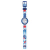FLIK FLAK pattern paradise children's watch with recycled pet strap in blue - view VD1