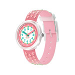 Montre FLIK FLAK pattern paradise enfant bracelet pet recycle rose - vue 1