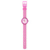 FLIK FLAK pattern paradise children's watch with recycled pet strap in pink - view VD1