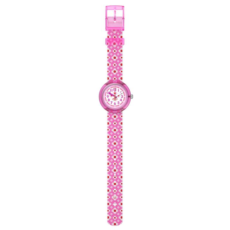 Montre FLIK FLAK pattern paradise enfant bracelet pet recycle rose - vue D1