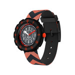 Montre FLIK FLAK pattern paradise enfant bracelet pet recycle noir - vue 1