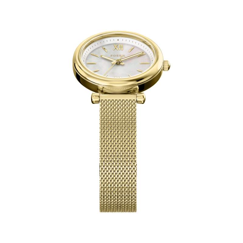 Montre FOSSIL carlie mini femme bracelet acier inoxydable doré - vue 4