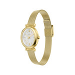 Montre FOSSIL carlie mini femme bracelet acier inoxydable doré - vue D5