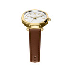 Montre FOSSIL carlie mini femme bracelet cuir marron - vue 4