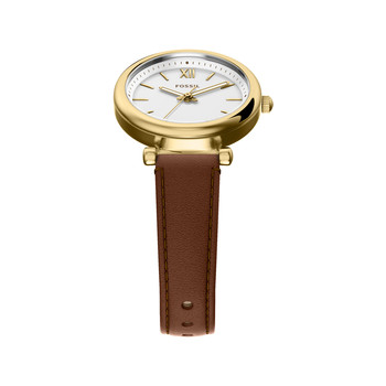 Montre FOSSIL carlie mini femme bracelet cuir marron