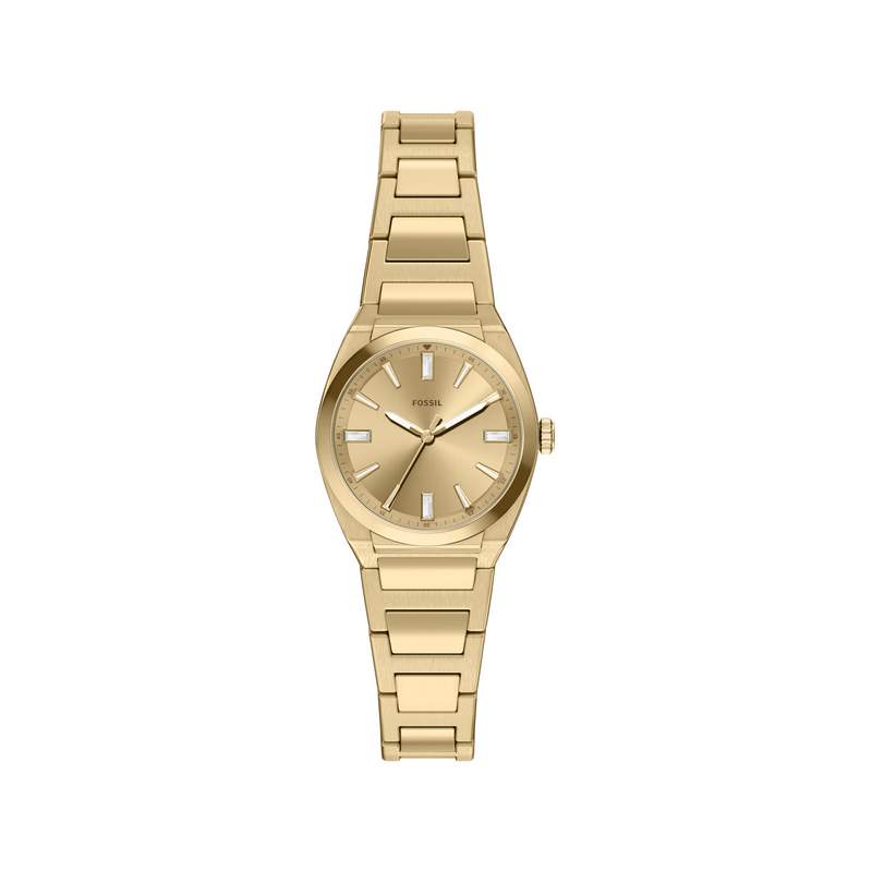 Montre FOSSIL everett femme bracelet acier inoxydable doré - vue 1