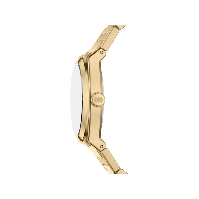 Montre FOSSIL everett femme bracelet acier inoxydable doré - vue 2