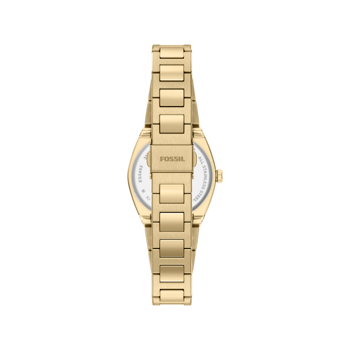 Montre FOSSIL everett femme bracelet acier inoxydable doré - vue 3