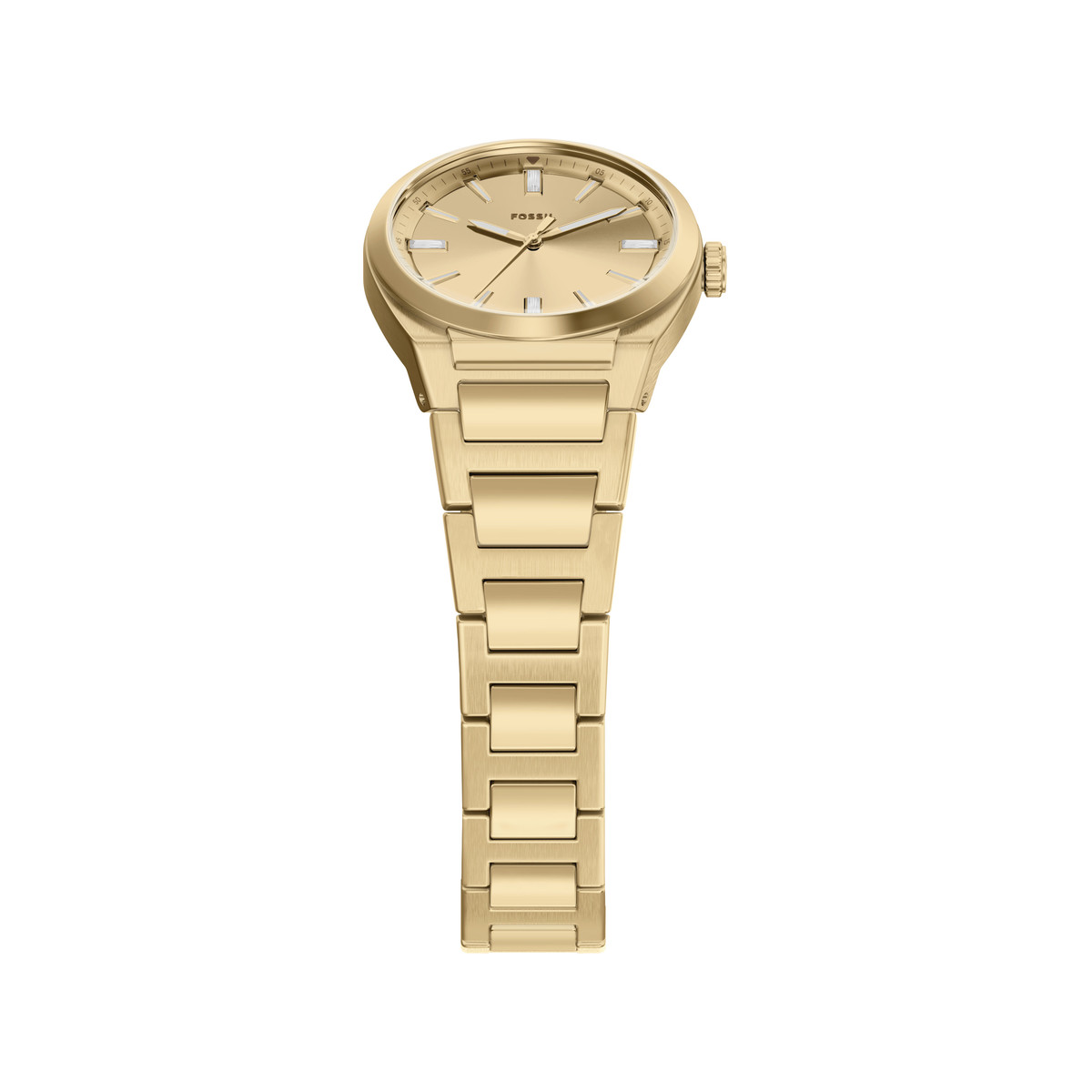 Montre FOSSIL everett femme bracelet acier inoxydable doré - vue 4