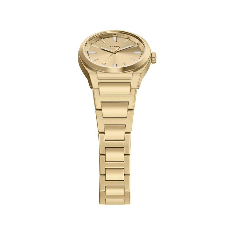 Montre FOSSIL everett femme bracelet acier inoxydable doré - vue 4