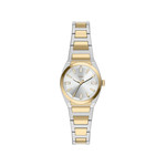 Montre FOSSIL everett femme bracelet acier inoxydable bicolore jaune - vue 1