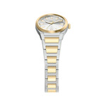 Montre FOSSIL everett femme bracelet acier inoxydable bicolore jaune - vue 4