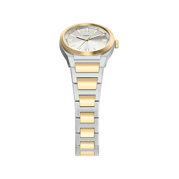 Montre FOSSIL everett femme bracelet acier inoxydable bicolore jaune