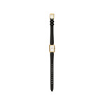 Montre FOSSIL raquel femme bracelet cuir noir - vue D6