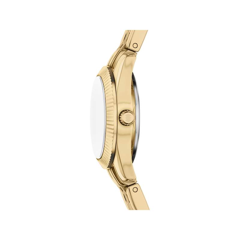 Montre FOSSIL scarlette femme bracelet acier inoxydable doré - vue 2
