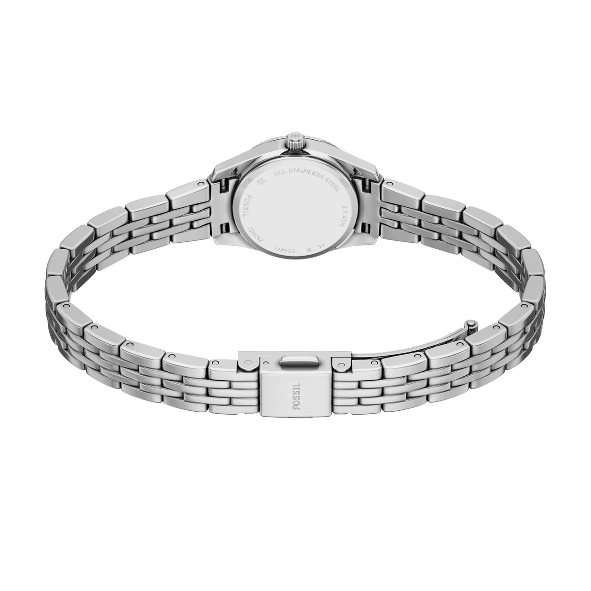 Montre FOSSIL scarlette femme bracelet acier inoxydable gris - vue D3