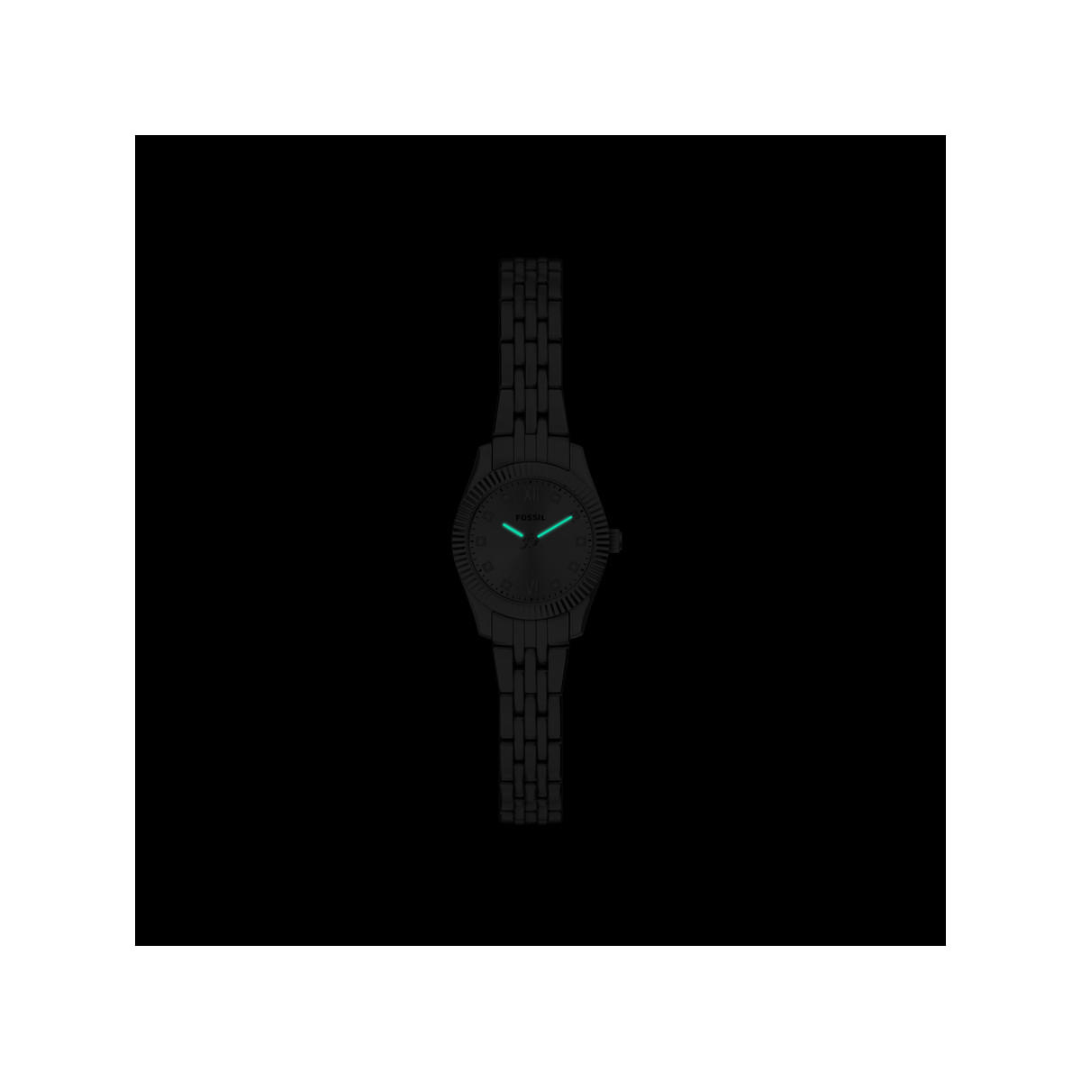 Montre FOSSIL scarlette femme bracelet acier inoxydable gris - vue D4
