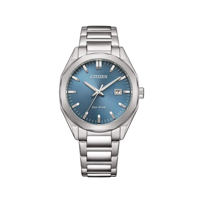 Montre CITIZEN platform mixte solaire bracelet acier inoxydable gris - vue 1