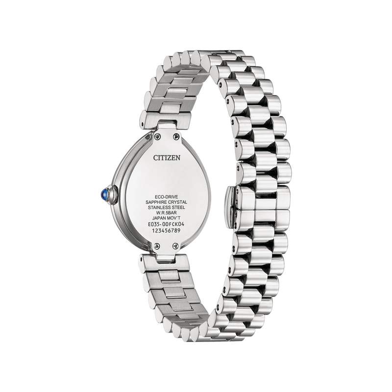 Montre CITIZEN CITIZEN l femme solaire bracelet acier inoxydable gris - vue 3