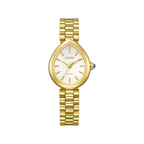 Montre CITIZEN CITIZEN l femme solaire bracelet acier inoxydable doré