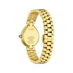 Montre CITIZEN CITIZEN l femme solaire bracelet acier inoxydable doré - vue 3